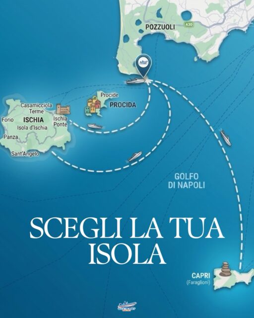 🚤 Scegli la tua isola!
Procida, Ischia o Capri? Partendo da Bacoli con i nostri gommoni, il mare del Golfo è a pochi minuti di navigazione.

📍 Pianifica la tua giornata:
🏝️ Procida: ~15 min
🌋 Ischia: ~30 min
🗿 Capri: ~45 min

Salpa in totale autonomia e goditi la libertà di decidere dove fare il prossimo tuffo. 🌊
💬 Tu quale isola sceglieresti per prima? Faccelo sapere nei commenti!
📩 Info e prenotazioni:📲388 583 2237
#blueplanetbacoli #noleggiogommoni #bacoli #procida #ischia capri