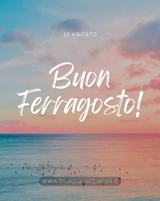 Il nostro Ferragosto preferito? Tra onde, sole e relax! 🚤☀️

Auguri a tutti da Blue Planet Bacoli!